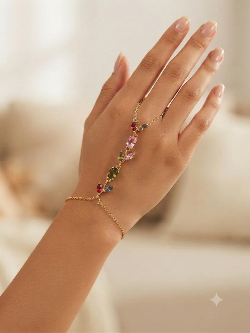 Statement Gold Hand Chain