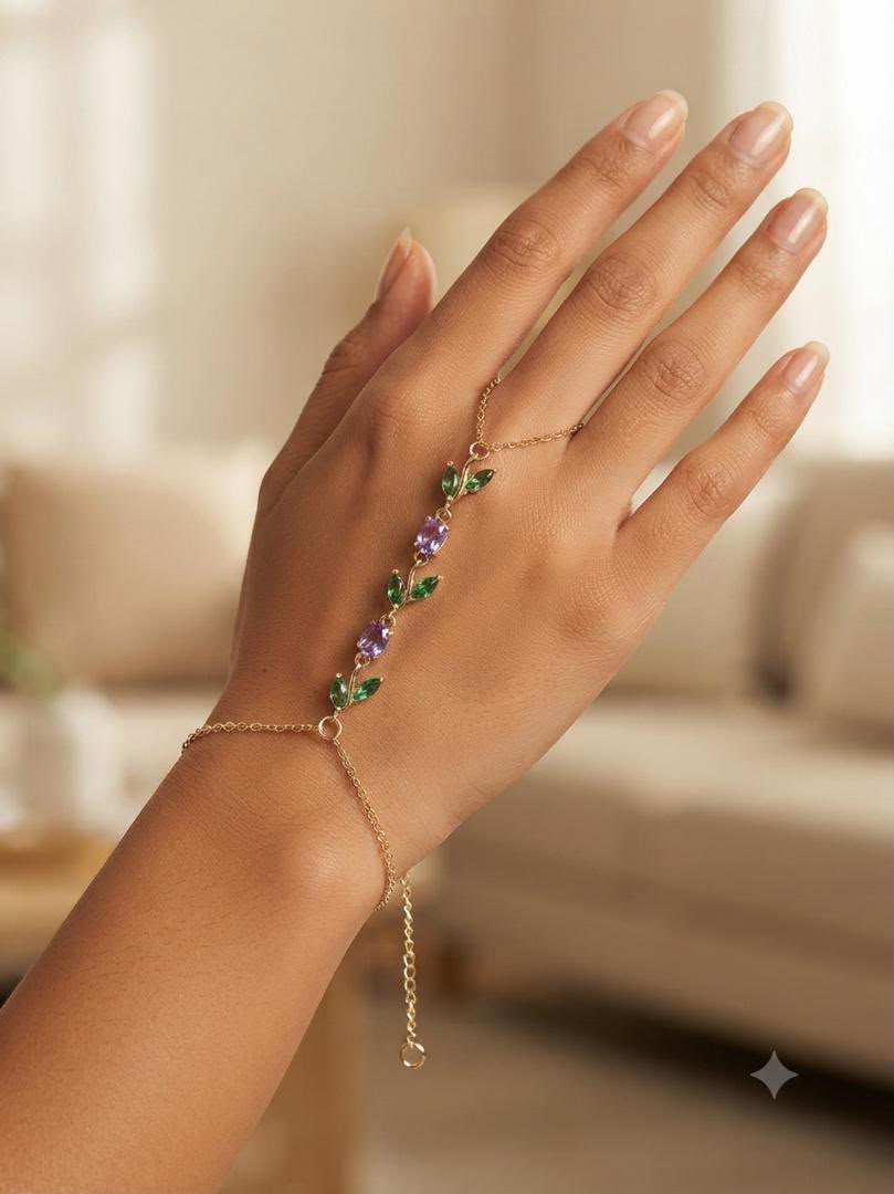 Statement Gold Hand Chain