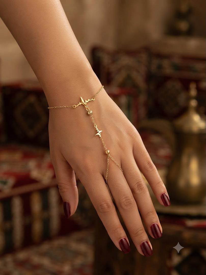 Minimal Gold Hand Chain