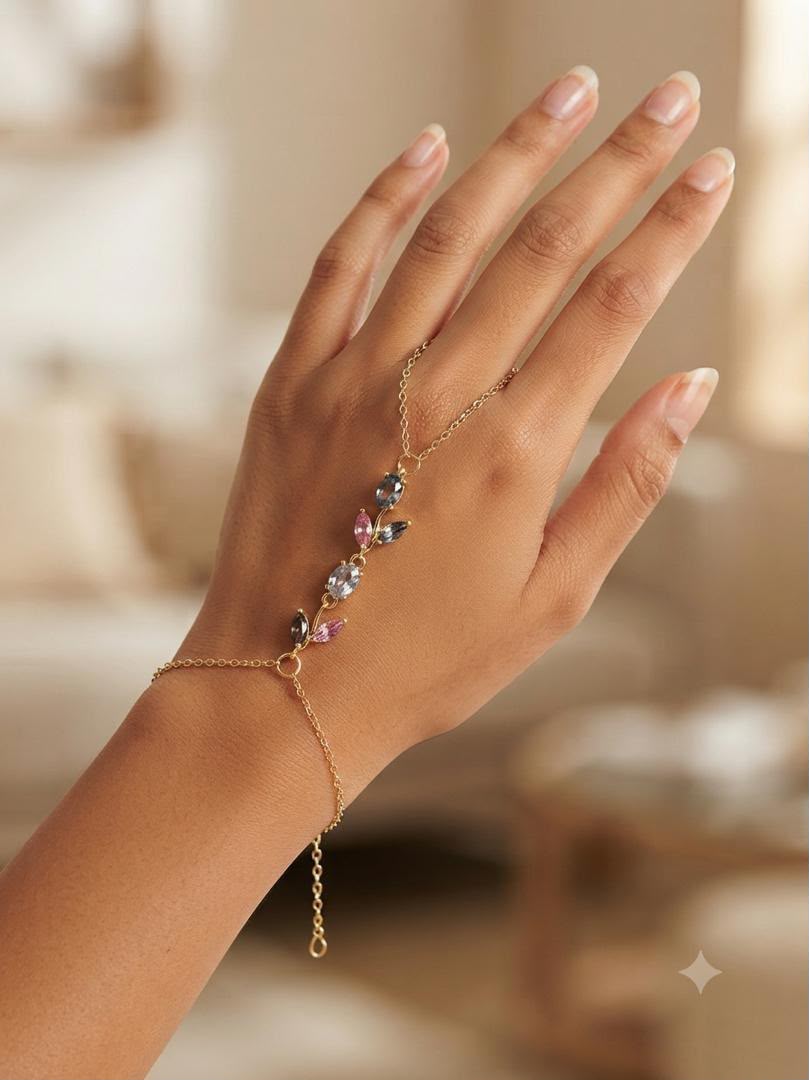 Statement Gold Hand Chain